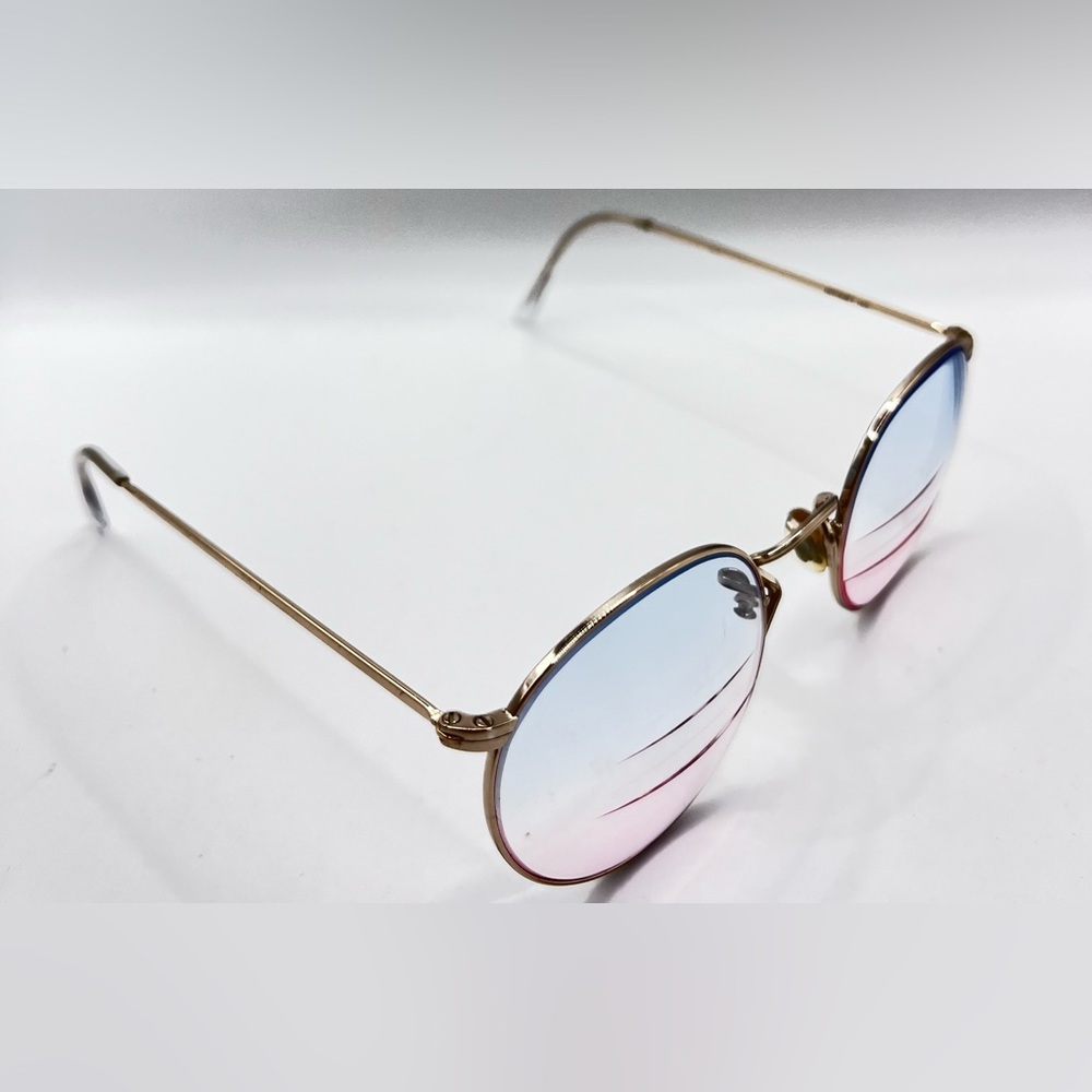 Vintage Artcraft Gold Oval Sunglasses Frames Only